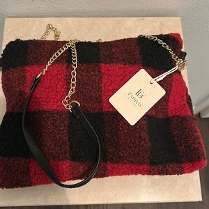 NWT Fadivo NY bag. Buffalo plaid.